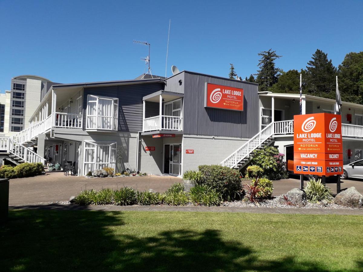 Lake Lodge Motel Роторуа Екстериор снимка